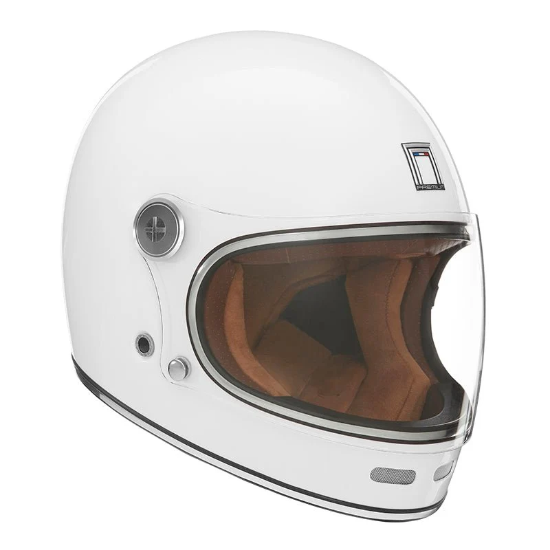 Casque Moto Intégral Revenge Blanc Perle | NOX