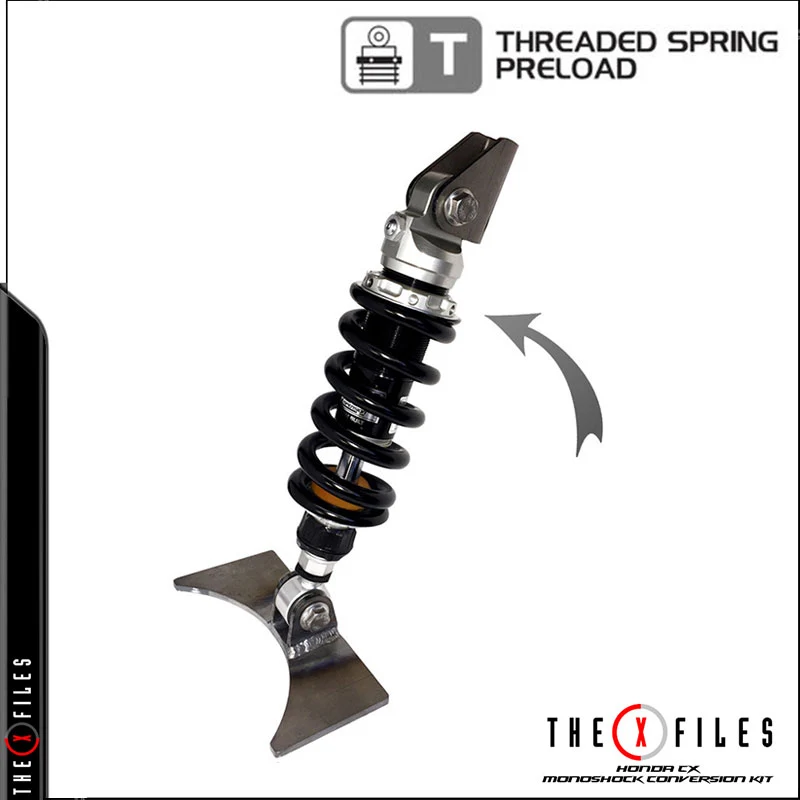 kit mono amortisseur YSS TCXF-MZ-366-280-TRL Honda CX400/CX500 | YSS