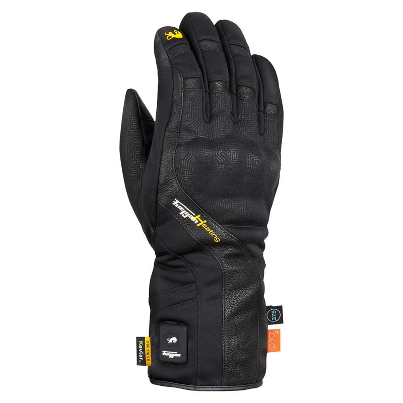 Gants Moto Cuir Homme Furygan HEAT X KEVLAR® Noir | Hiver