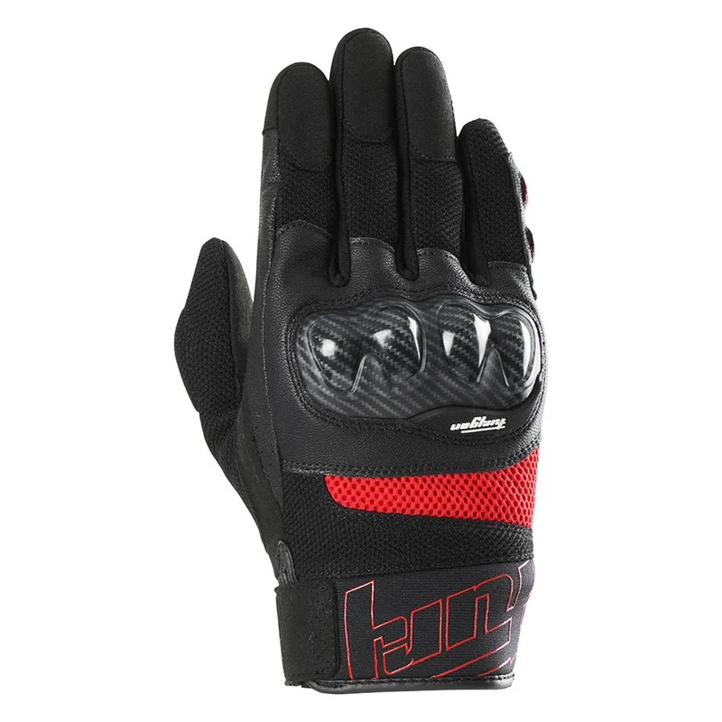 Gants Moto Homme Furygan GALAX EVO Noir-Rouge | Été