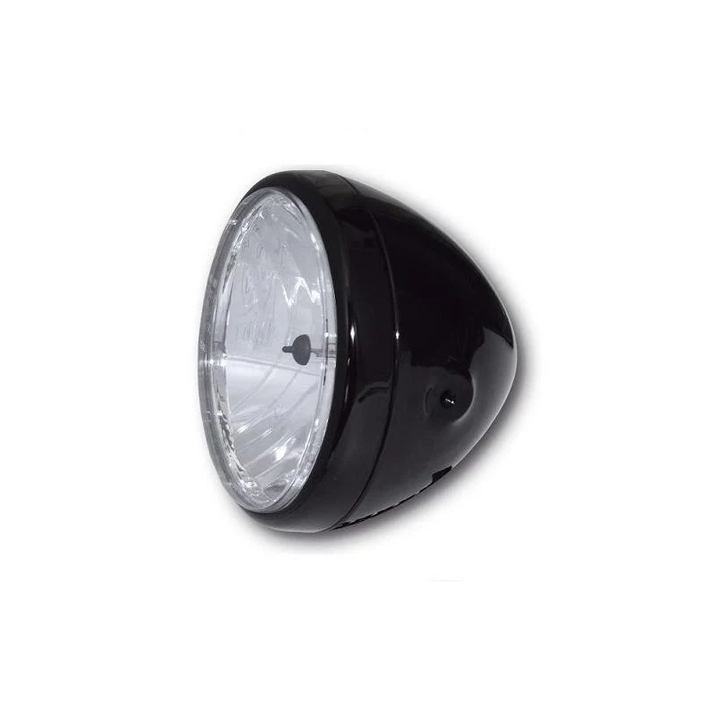 Phare Café Racer RENO - Noir ou Chrome | Brazoline