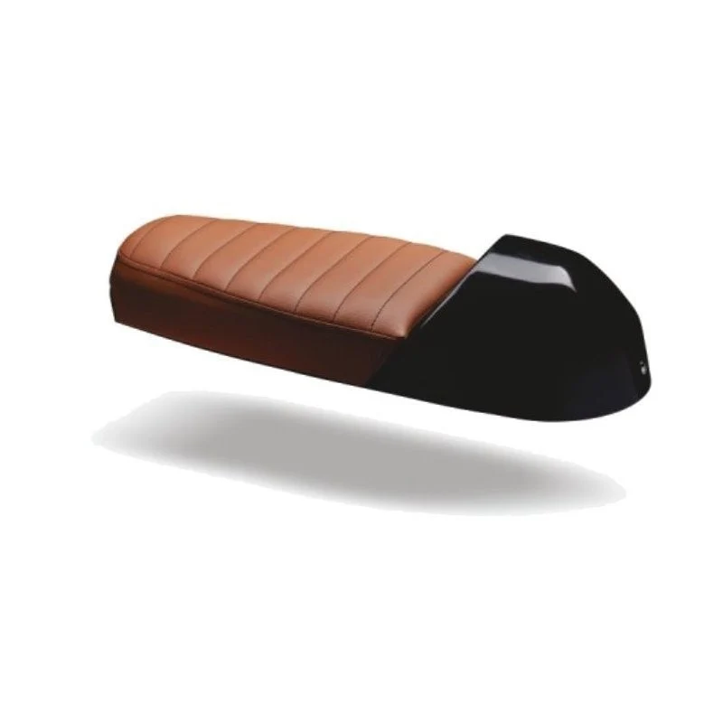 Selle moto café racer avec dosseret amovible | C.Racer