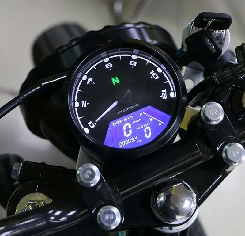 Compteur digital CAFE RACER