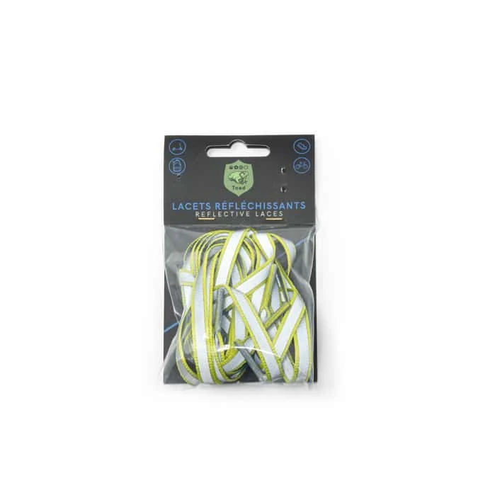 Lacets réfléchissants TOAD Jaunes