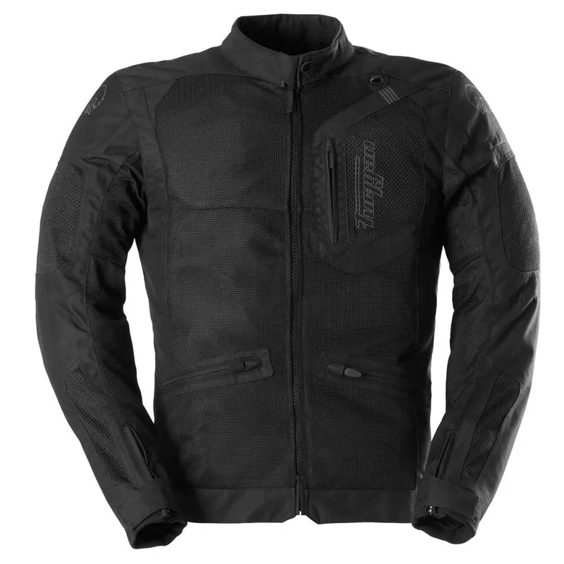 Blouson Moto Homme Furygan AQUILON Noir-Gris — CE A | Été
