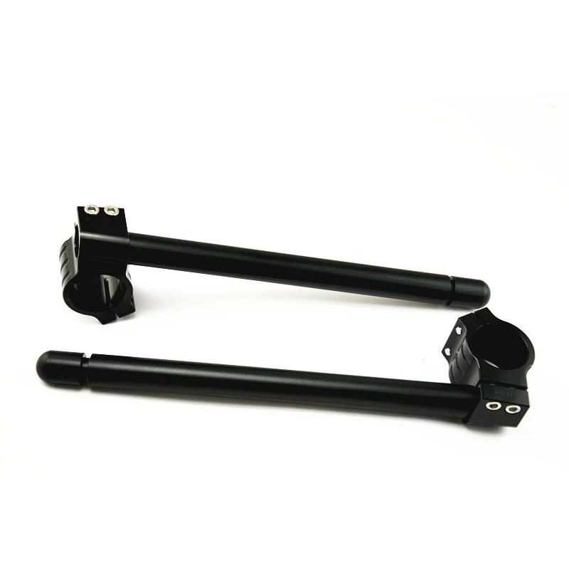 Bracelets demi-guidon Alu CNC Noir ou Chrome