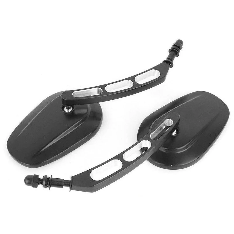 Rétroviseurs CUSTOM noirs Alu