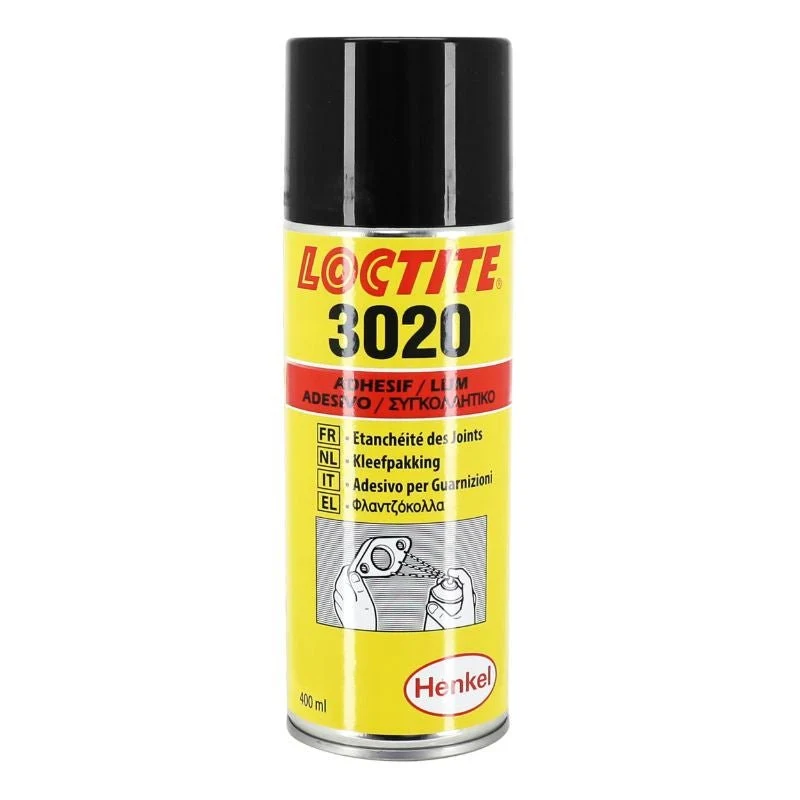COLLE/ADHESIF ETANCHEITE DES JOINTS LOCTITE MR 3020 (AEROSOL 400 ml)