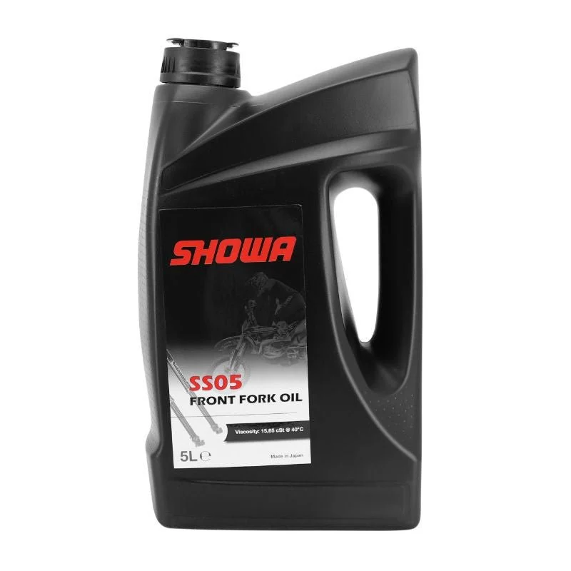 HUILE DE FOURCHE SHOWA SS05 VISCOSITE 15,65 cSt A 40° 5W (5L)