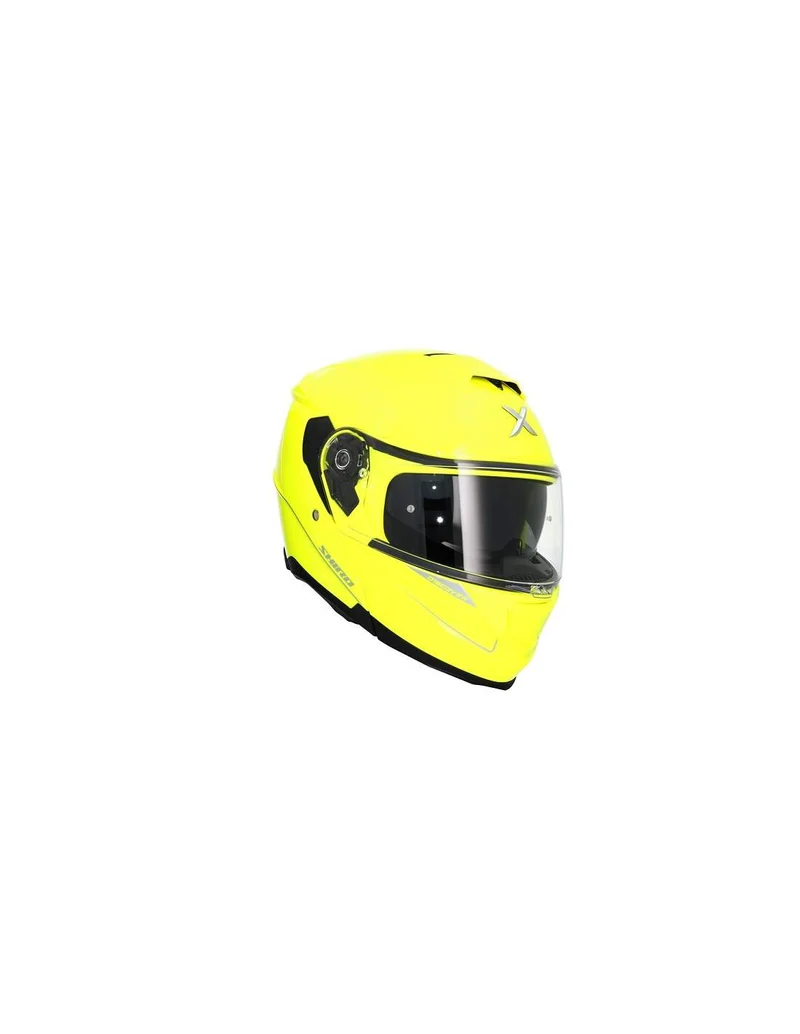 SHIRO FF950 DISCOVER MONOCOLOR CASCO INTEGRAL DE MOTOCICLETA AMARILLO-FLOUR