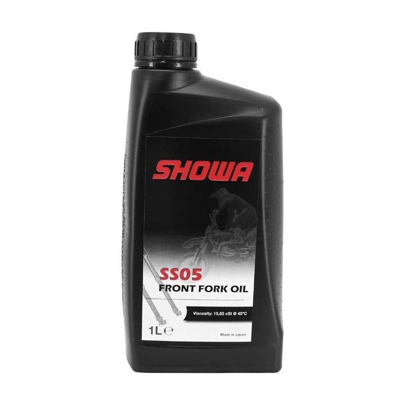 HUILE DE FOURCHE SHOWA SS05 VISCOSITE 15,65 cSt A 40° 5W (1L)