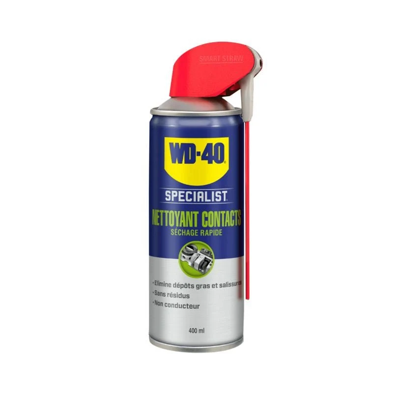 NETTOYANT CONTACTS - WD-40 SPECIALIST | SECHAGE RAPIDE (AEROSOL 400 ml)