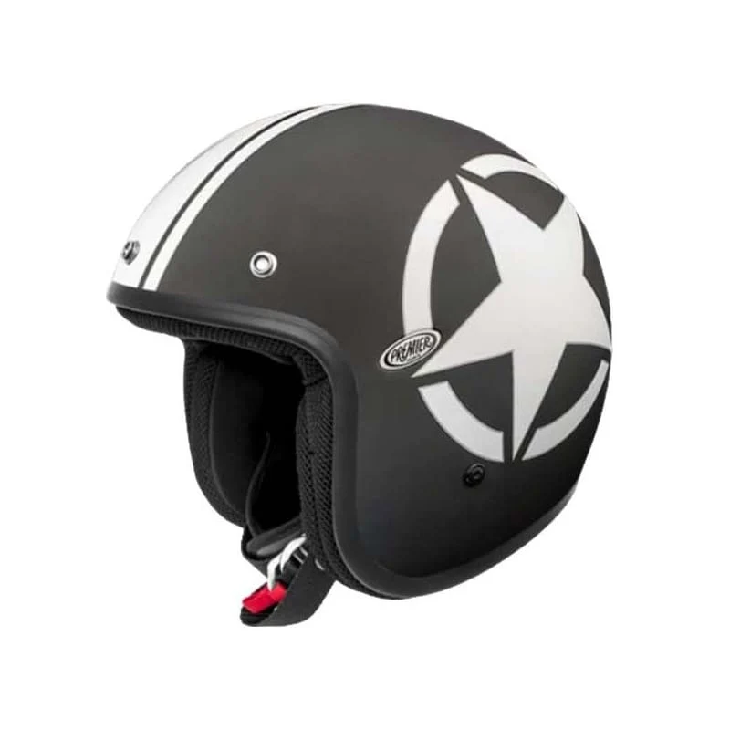PREMIER CLASSIC STAR 9 BM Moto Estilo Vintage Cara abiertaJet Casco