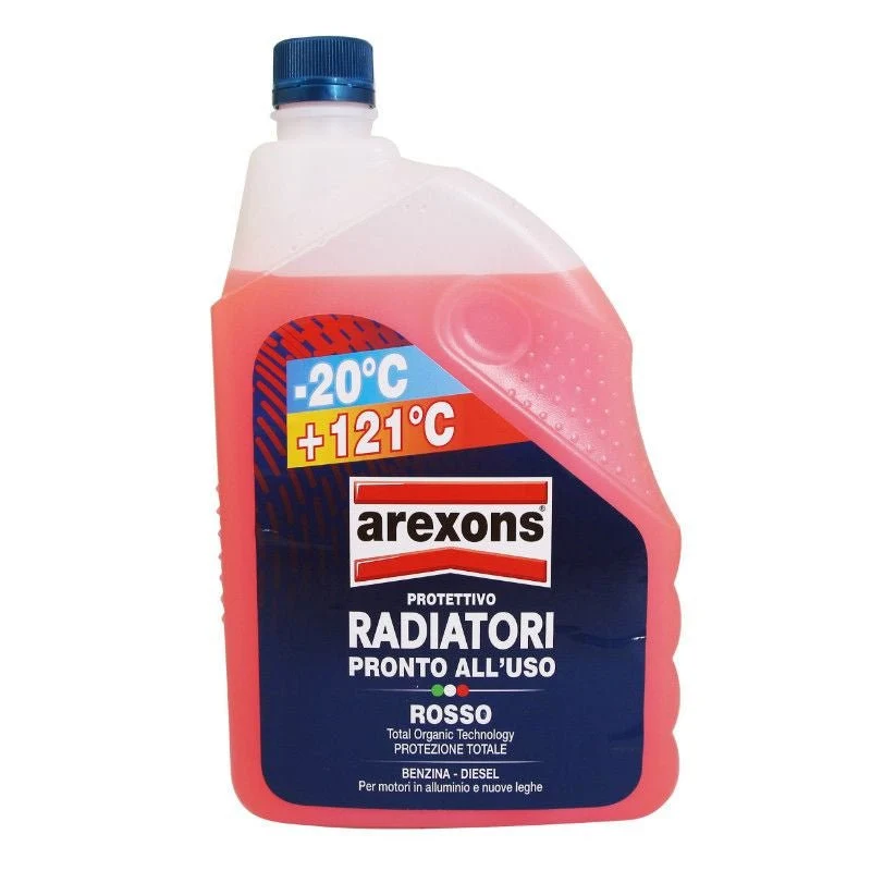 LIQUIDE DE REFROIDISSEMENT AREXONS UNIVERSAL -20°C/+121°C ROUGE (2L)