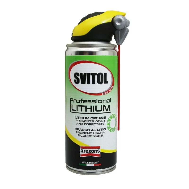 GRAISSE AREXONS SVITOL AU LITHIUM HAUTE VISCOSITE -40°C A +160°C (SPRAY 400ml)