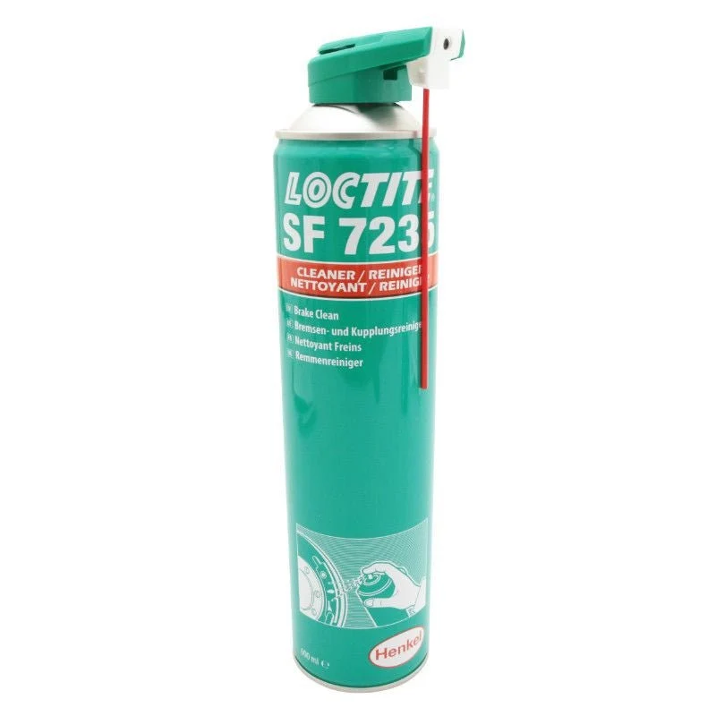NETTOYANT FREIN LOCTITE SF 7235 (AEROSOL 600 ML) ENLEVE POUSSIERE/GOUDRON/HUILE/GRAISSE QUALITE PREMIUM