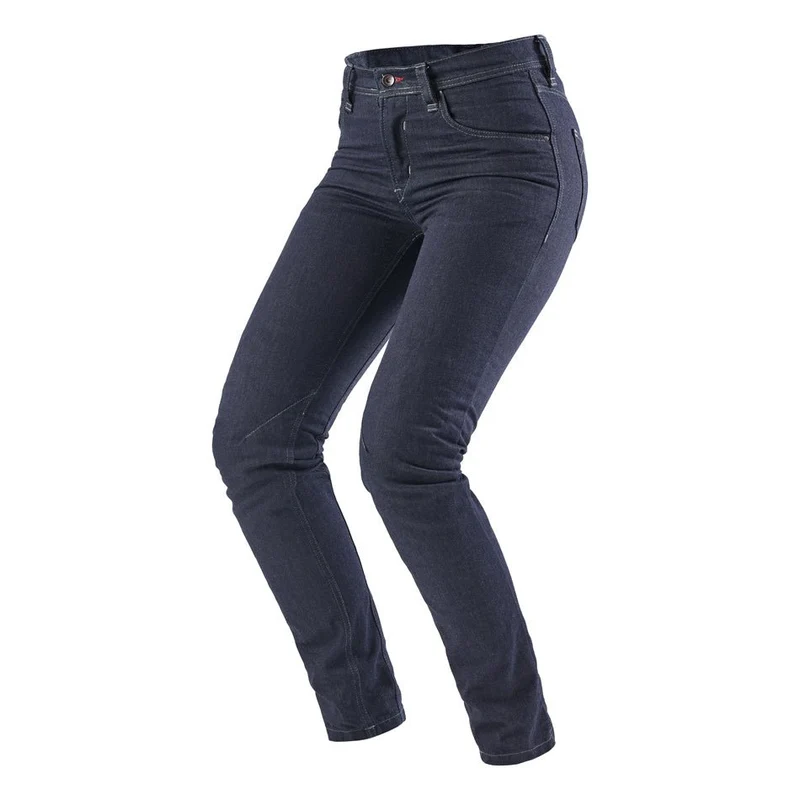 Pantalon Moto Femme Furygan NIKITA X KEVLAR® MOM FIT Dark-Blue — CE AA | Été
