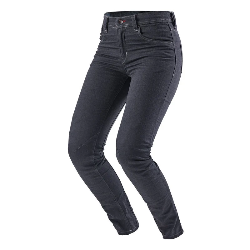 Pantalon Moto Femme Furygan NIKITA X KEVLAR® MOM FIT Carbone — CE AA | Été