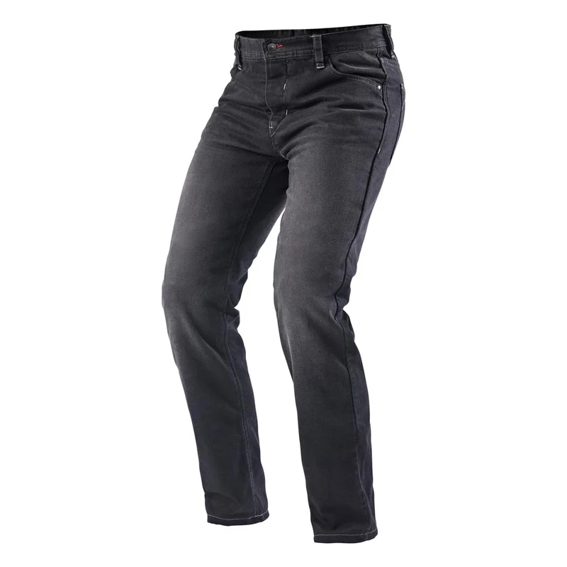 Jean Moto Kevlar Homme — Noir Straight | D3O® Ghost™ CE AA
