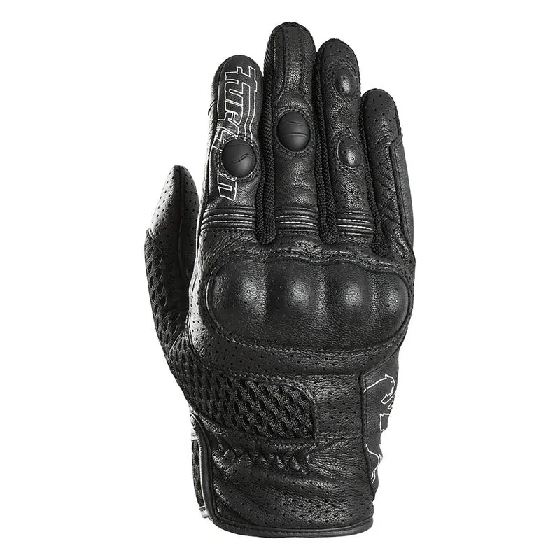 Gants Moto Cuir Homme Furygan TD AIR Noir-Blanc | Été
