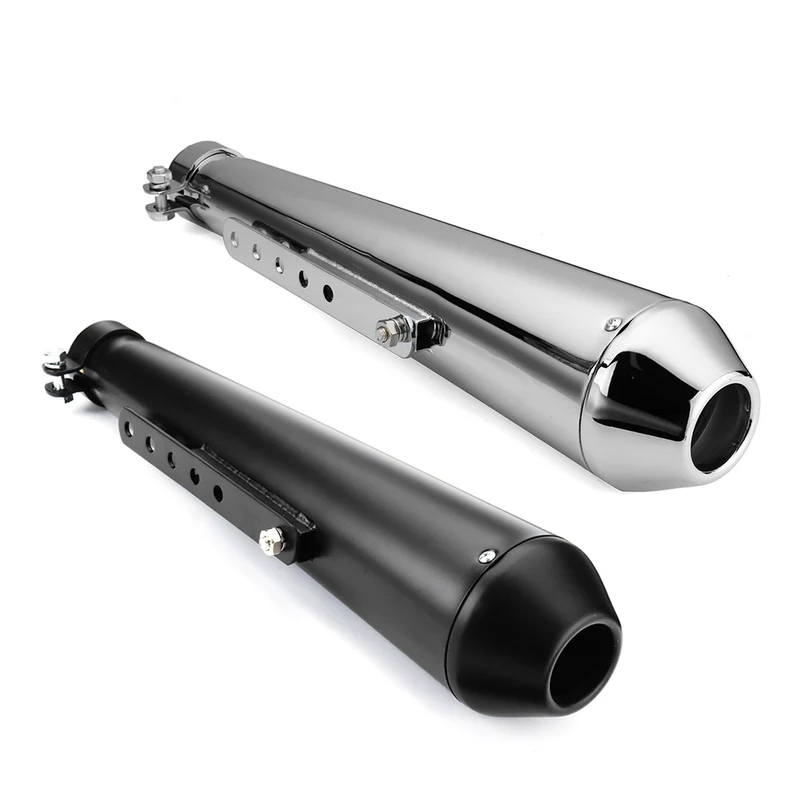 Silencieux Classique MEGATON Chrome ou Noir