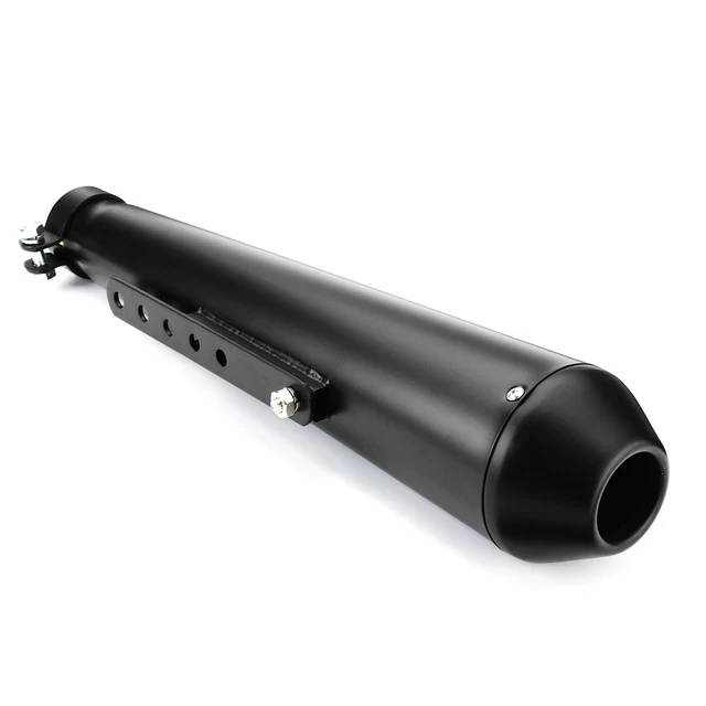 Silencieux Classique MEGATON Chrome ou Noir