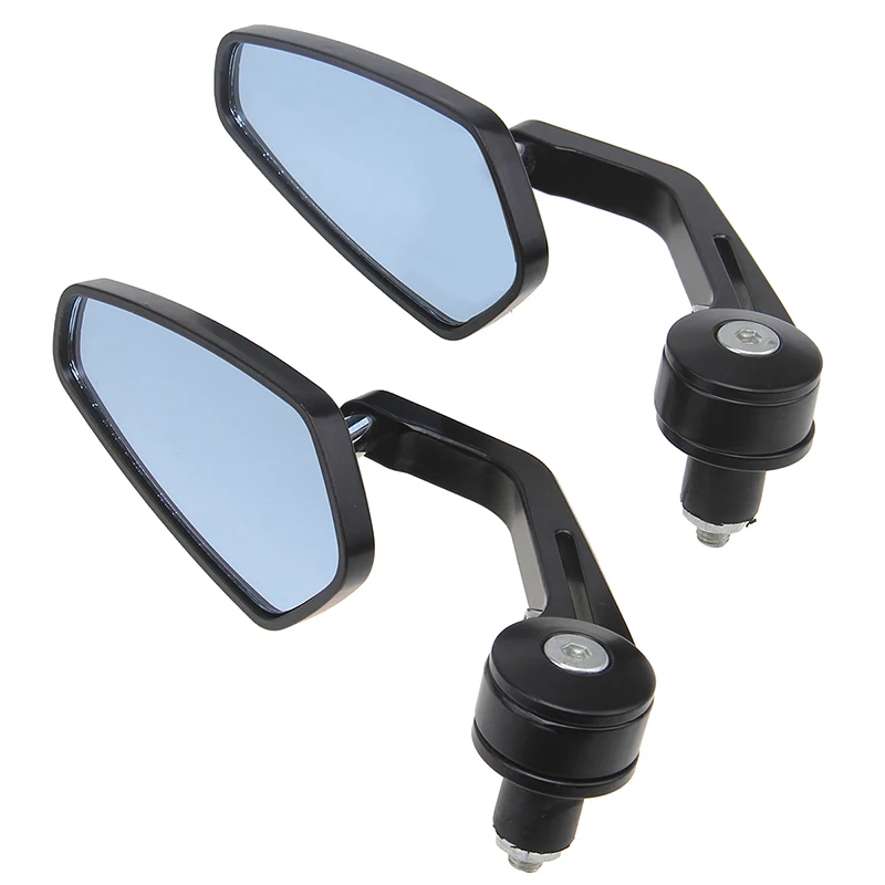 Rétroviseurs embout de guidon 22 mm NOIR