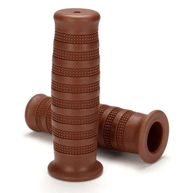 Poignées GRIP de guidon 22 mm NOIR ou MARRON