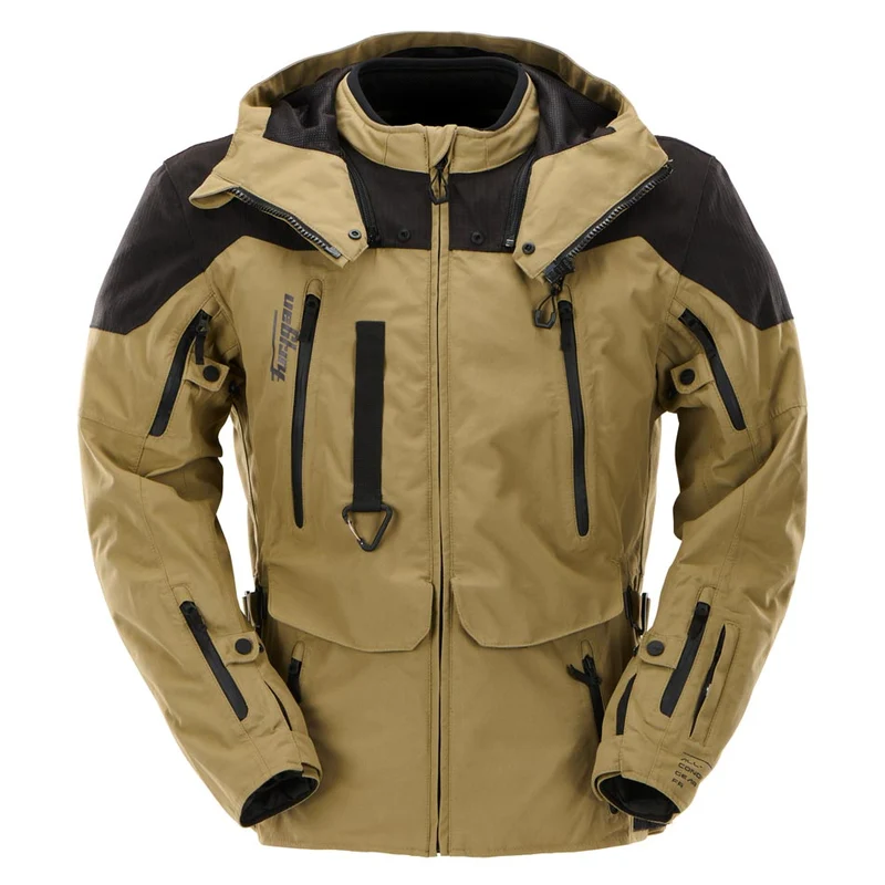 Blouson Moto Homme Furygan KALAHARI Sable-Noir — CE AA