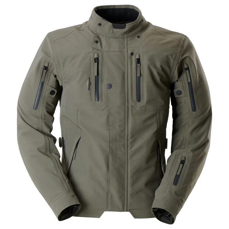 Blouson Moto Homme Furygan HARRIS TROOPER Kaki — CE A