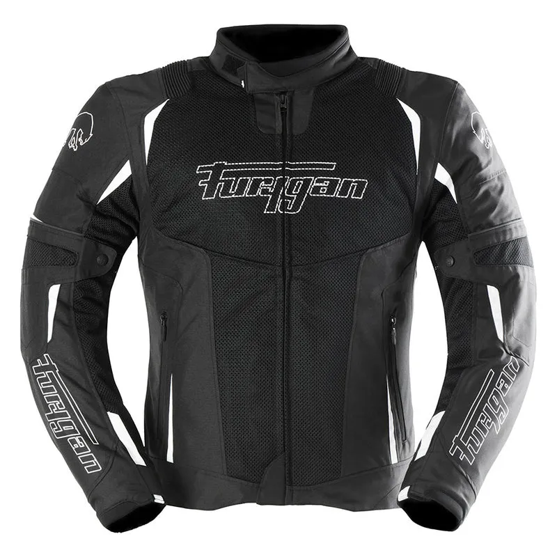 Blouson Moto Homme Furygan ULTRASPARK 3IN1 VENTED+ Noir-Blanc — CE A