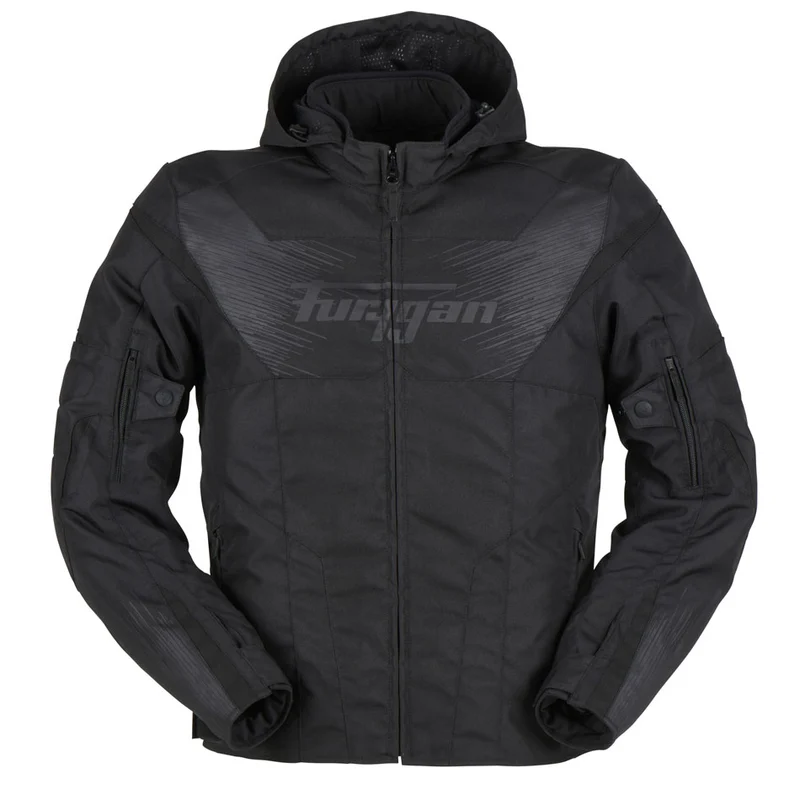 Blouson Moto Homme Furygan SHARD Noir-Noir — CE AA