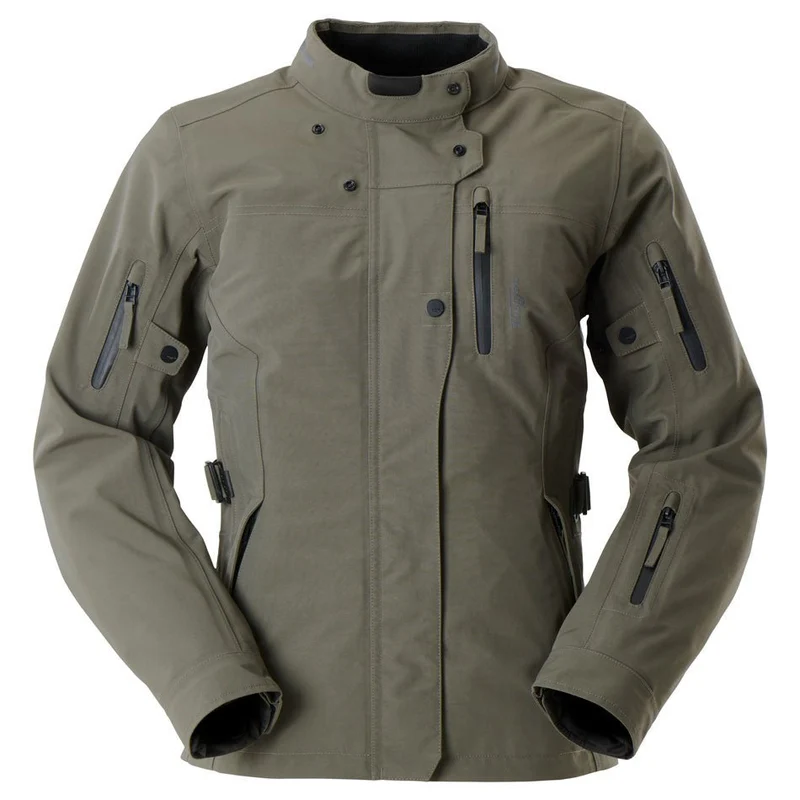 Blouson Moto Femme Furygan SARAH TROOPER Kaki — CE A