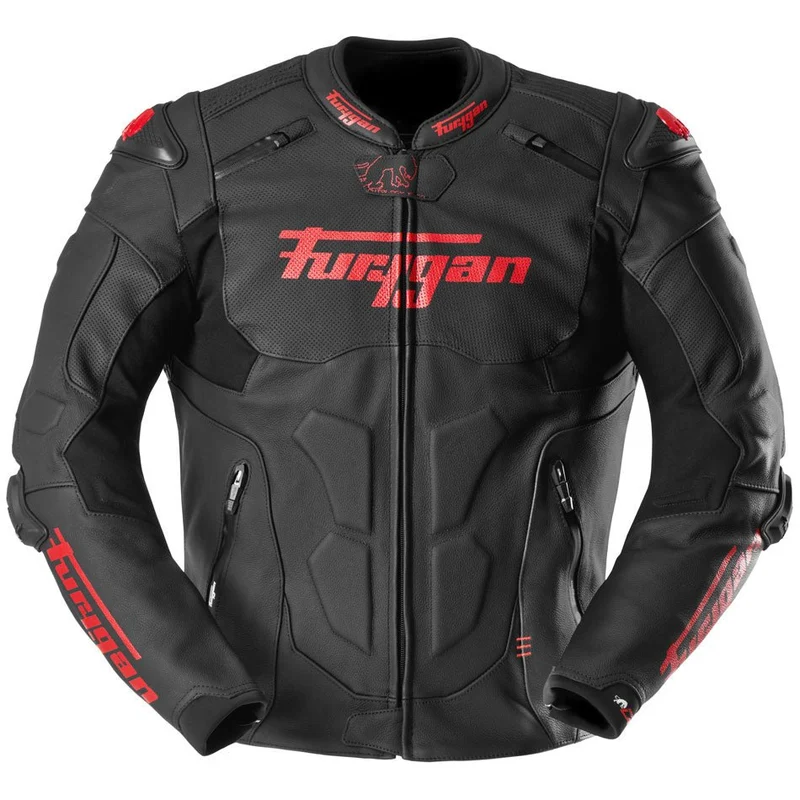 Blouson Moto Sport Furygan RAPTOR EVO 3 — CE AAA Référence Sport Noir-Rouge