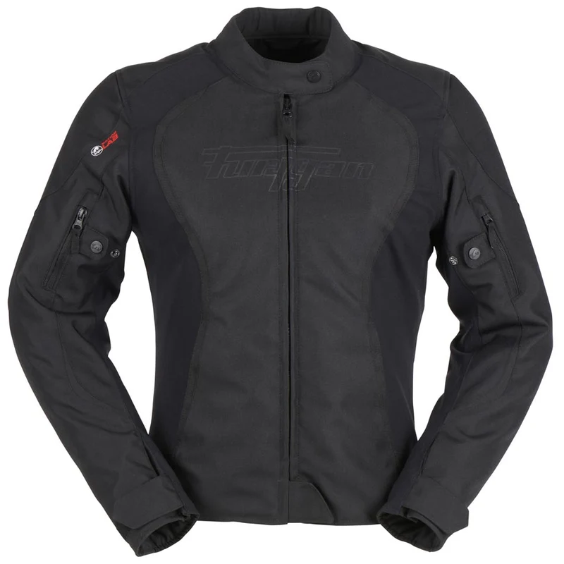 Blouson Moto Femme Furygan ODESSA Noir-Noir — CE AA