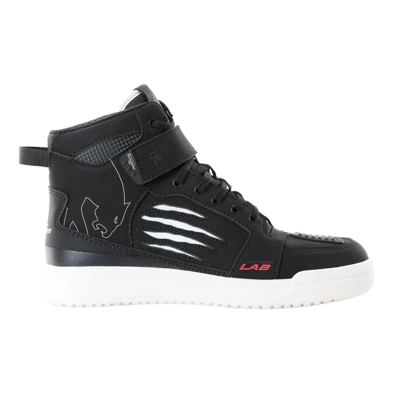 Chaussures Moto Homme Furygan TARMAC Noir-Blanc — CE A