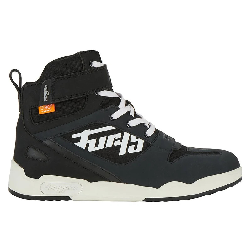 Chaussures Moto Homme Furygan GET DOWN Noir-Blanc — CE A