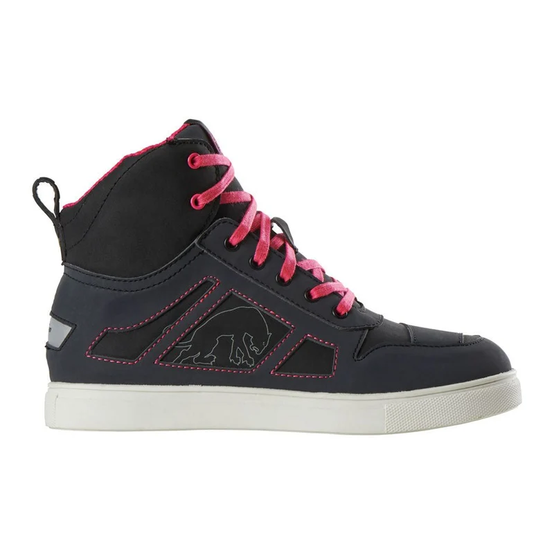Chaussures Moto Femme Furygan ANGIE Noir-Rose — CE A