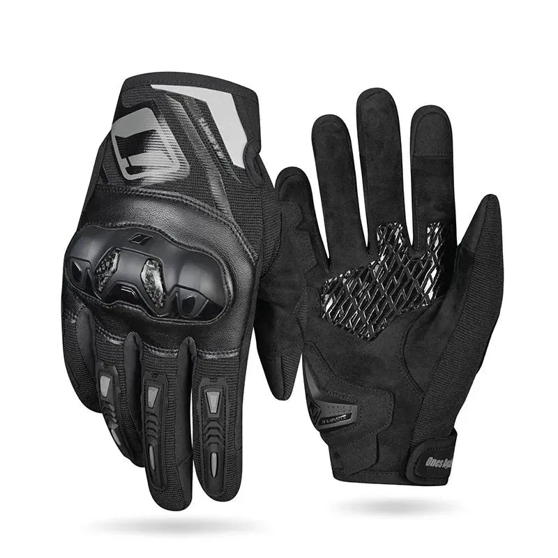 Gants Moto mi-saison CE Fibre Carbone | StormGrip
