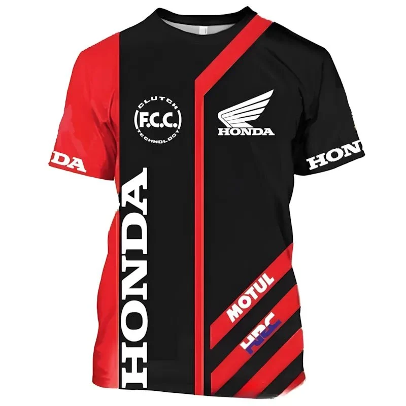 T-shirt Honda HRC Racing – Look Dynamique et Performant