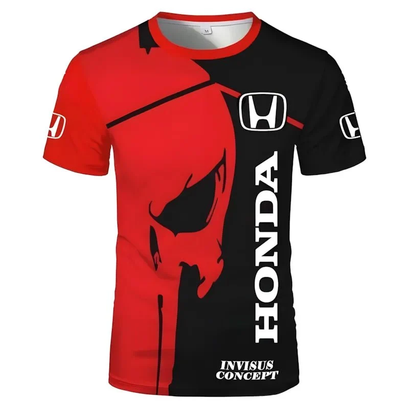 T-shirt moto HONDA Punisher