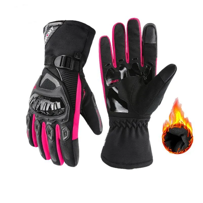 Gants Moto Hiver 100% Imperméables Femme