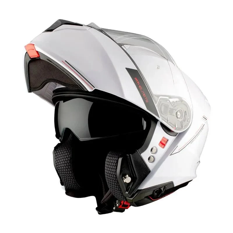 Casque Moto Modulable Touring | Genesis Blanc