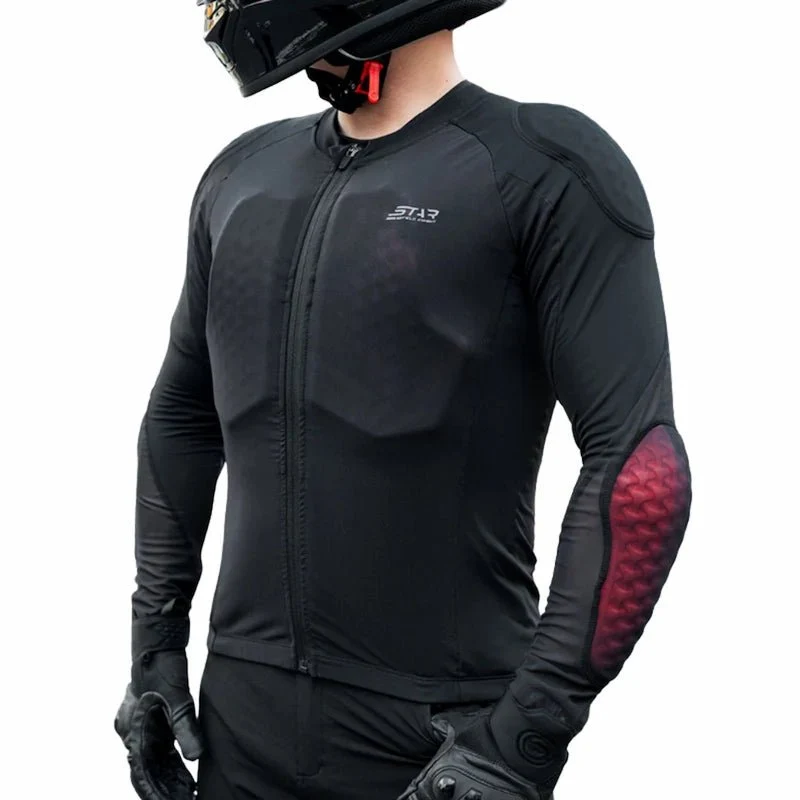Gilet Protection Moto été Homme — Homologué CE 1-2KP | BreezeShield™