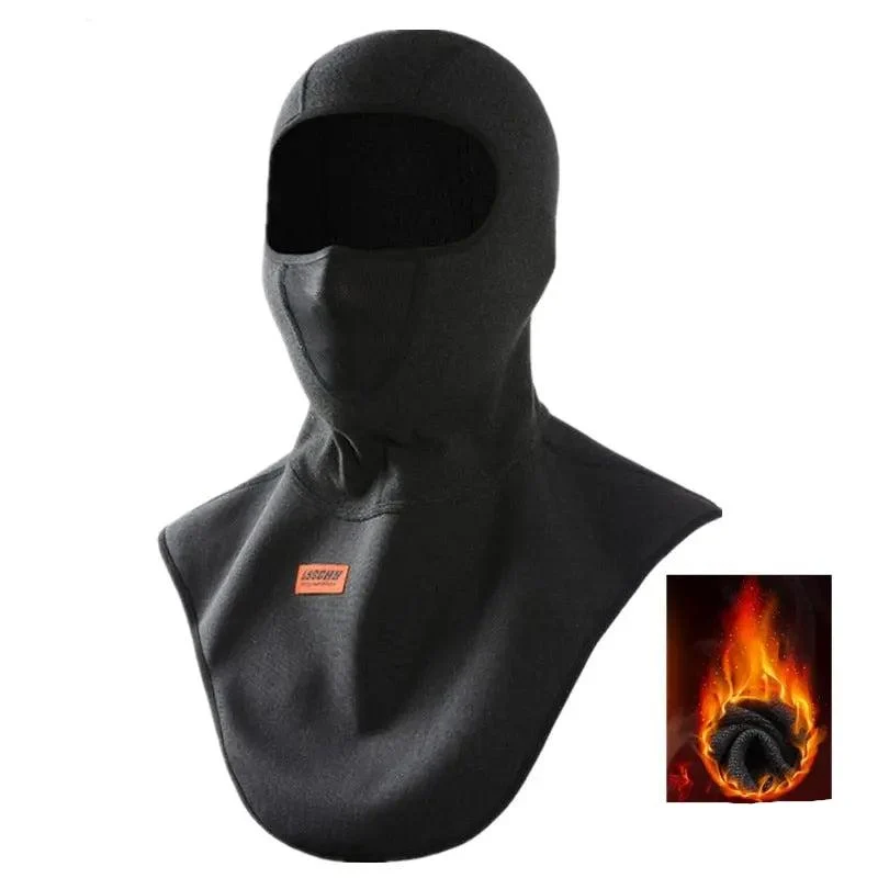 Cagoule moto plastron