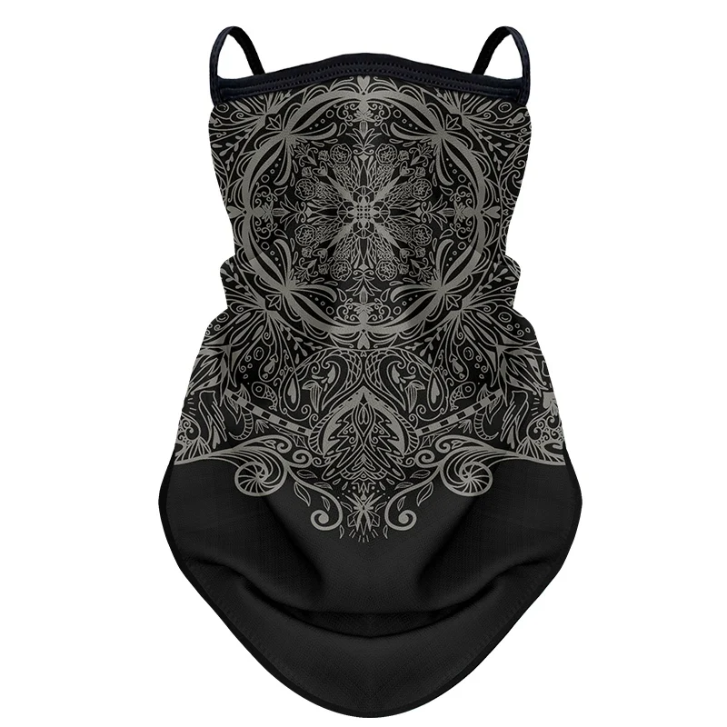 Tour de cou moto femme - Mandala Mystique