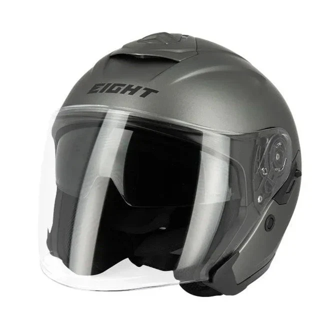 Casque moto Jet Fibre- S790 Titane