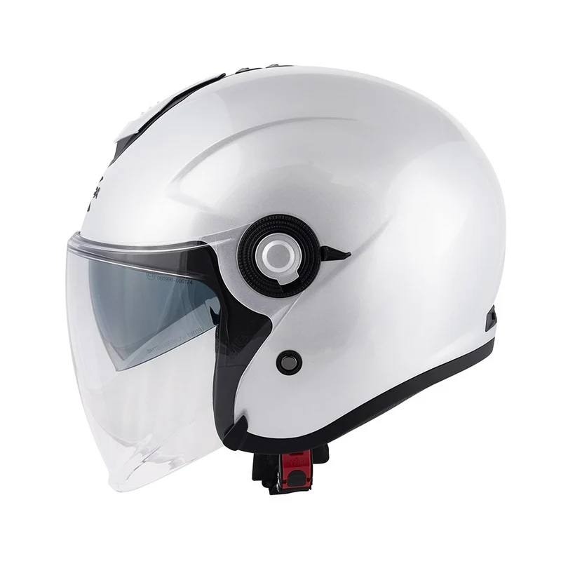 Casco Jet KAPPA KV35B Monocolor BLANCO BRILLANTE PIENO