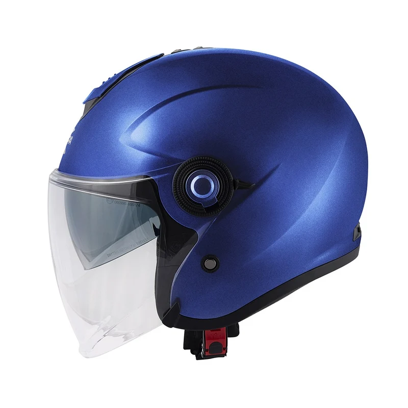 Casco Jet KV35B – Serie de un solo color AZUL OSCURO OPACO
