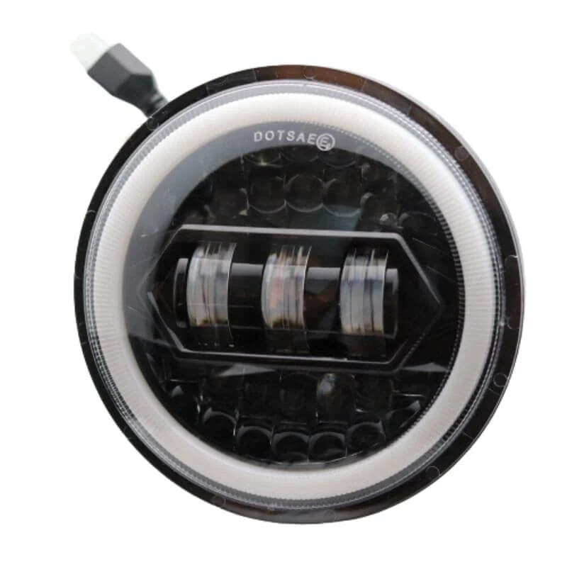 Phare rond moto led